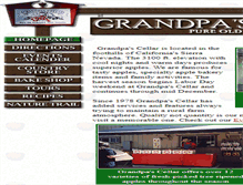 Tablet Screenshot of grandpascellar.com